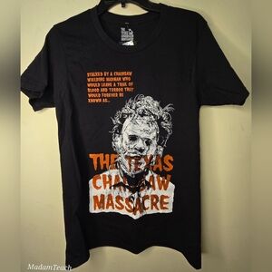 Men's black Graphic Halloween Tee-shirt